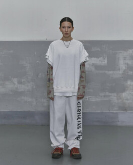 Ngawang Jinpa in Alfred SS25 lookbook outfit with Platinum Models Seoul, represented by A Little Fly modeling agency India 